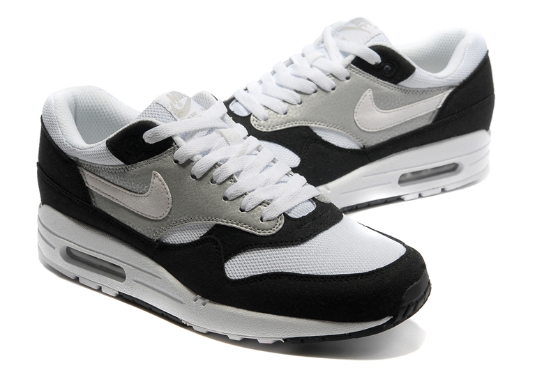 New Men'S Nike Air Max Black/White/Gray
